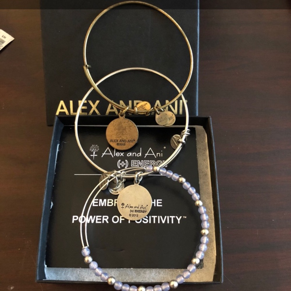 Bundle Of Three Alex & Ani In Good Used Conditions - image 1